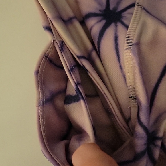 Free People Movement Double Take Printed Leggings in Purple Combo•L - Picture 6 of 9